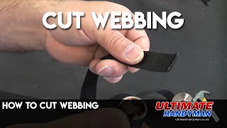 How to cut webbing [upl. by Rina]