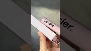 Glossier Ultralip Lucite asmr review aesthetic shorts [upl. by Norrahs]