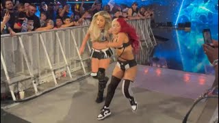 Liv Morgan vs Zelina Vega Dark Match  WWE Smackdown 92724 [upl. by Ahsiugal]