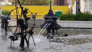 Tinguely Brunnen Carnival Fountain  Basel [upl. by Dnalloh]