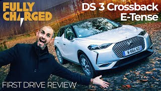 DS 3 Crossback ETense  Luxury compact SUV  Fully Charged [upl. by Shayne724]