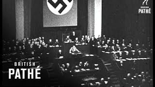 Reichstag Address On Disarmament Aka Hitler Speaking At Reichstag On Disarmament 0 [upl. by Brandice]