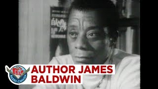 Author James Baldwin before he wrote If Beale Street Could Talk 1968 [upl. by Dobrinsky523]