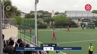 ARG v USA Pool A  Men O55  2022 World Cup Cape Town [upl. by Kliber]