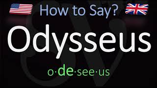 How to Pronounce Odysseus CORRECTLY  Ulysses Homers Epic Poem Pronunciation [upl. by Butler]