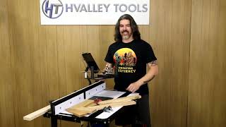 Perfect Woodworking Joints Cut Rails and Stiles Tenons Tongue and Groove with the Pro Coping Sled [upl. by Audly]