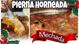 ⭐ PIERNA MECHADA AL HORNO PARA NAVIDAD  Receta Fácil  Tefy Villatoro [upl. by Hugon]