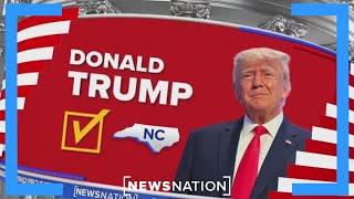 Donald Trump projected to win North Carolina  Election 2024 [upl. by Gnuhc452]