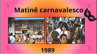 Matinê do carnaval de 1989 no PTC [upl. by Harmonia]