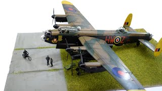 Full Build  Revell Avro Lancaster BMkIIII  172 Scale Plastic Model Kit  Review [upl. by Yankee]