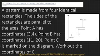 A Collection of Maths Problem Solving Questions 650 Coordinate Geometry [upl. by Gwenn122]