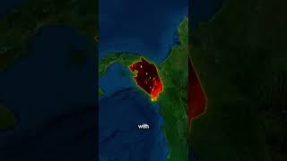 Darien Gap facts mapchart geographythroughmaps [upl. by Ydieh]