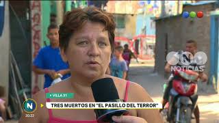 Tres muertos en la Villa 31 Telefe Noticias [upl. by Hoshi]