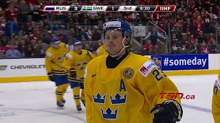 Sweden vs Russia SF  2015 IIHF World Junior Championship [upl. by Eihtak214]