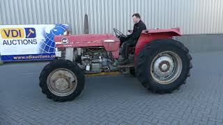 MasseyFerguson 168 4wd  VDI Auctions [upl. by Anaicul890]