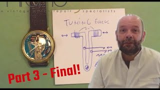 Quartz movements  Part 3of3 plus Tuningfork Bulova Accutron [upl. by Cullan]