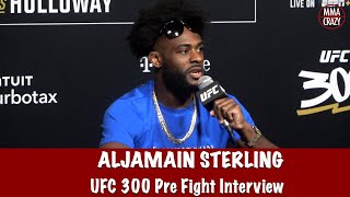 Aljamain Sterling hopes to skip the line for Ilia Topuria then rematch Sean O’Malley [upl. by Arahsal]