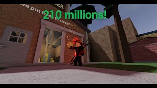 210m in clover city roblox [upl. by Sorips679]