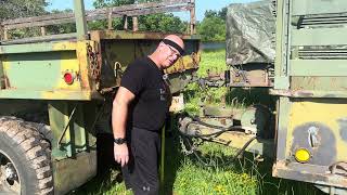 M105 Trailer Lunette positions height and flipping [upl. by Yerxa]