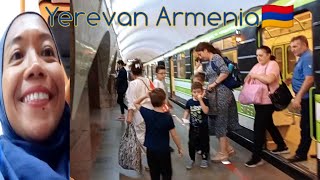 Taking Photos In This Metro Is Prohibited  Yerevan Metro Ride  Armenia Travel Vlog 2023 [upl. by Kele]