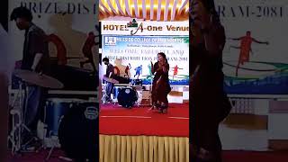 BEST COLLEGE DANCE PROGRAM WELCOME AND FAREWELL PARTY shortstrendingcollege hindisong 😎😎 [upl. by Watkin158]