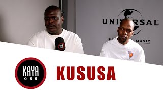 Musical Duo Kususa on new music working with Zakes Bantwini and exploring genres [upl. by Voltmer]