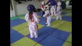 Taekwondo niña de 4 años sorprende [upl. by Vyse]