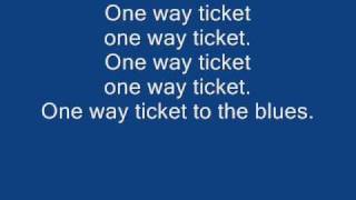 Eruption  One way ticket lyrics [upl. by Ludvig]