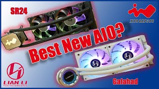 Lian Li Galahad 240 and InWin SR24 AIOs  Review amp Comparison [upl. by Skricki]