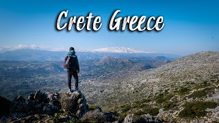 Heraklion Crete  Easy hike close by Heraklion  Greece 🇬🇷 [upl. by Ezirtaeb]