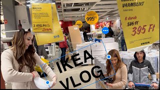 IKEA🎬VLOG🛒 KONYHAI ESZKÖZÖK BESZERZÉSE🥄🧂🎁 gyertek velünk🫣🖇️🛠️🛠️ [upl. by Reynolds]