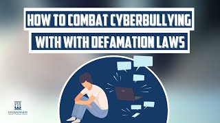 How to Combat Cyberbullying with with Defamation Laws  RM Warner Law [upl. by Akcimehs]