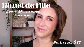 Rituel De Fille 3 Drop Weightless Serum Foundation Over 40 Skin [upl. by Clorinda]