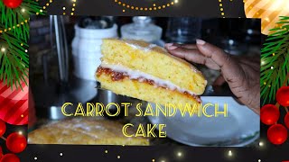 Debbies Carrot Sandwich Cake [upl. by Maddi]