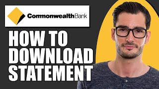 How To Download Commonwealth Bank Statement Commbank Statement [upl. by Volnay]