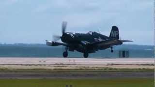 RI Air Show 2012 F4U Corsair [upl. by Dilan533]