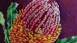 Tiny Banksia Painting [upl. by Berman]