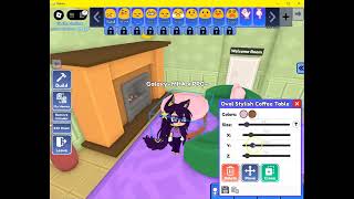 Gacha Online but its a SPEED BUILD Webkinz Edition Making the Extra Friends Hallway [upl. by Nipahc]