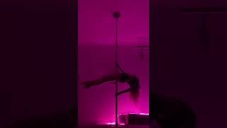 Pole Trick poledancing pole fitness pink aerialsports poledancer [upl. by Symons]