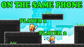 Top 6 2 Player Games On Android iOS  One Phone Two Player Games 3 [upl. by Gievlos]