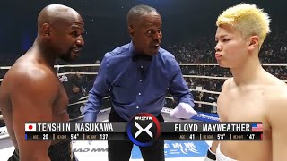 Floyd Mayweather USA vs Tenshin Nasukawa Japan  KNOCKOUT BOXING fight HD [upl. by Hally]