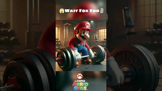 Super Mario Savage Moments 🤯🗿👉🏻Wait For End👈🏻 supermario mario gym shorts waitforend ai [upl. by Ehsom365]