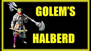 THE GOLEMS HALBERD  The LONGEST infusable Colossal Weapon  Elden Ring Patch 110 PVP [upl. by Cassius]