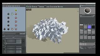 SpeedTree  Tutorial  How to add low poly leaves a game ready tree trunk [upl. by Juliet]