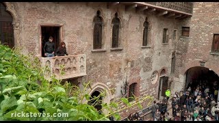 Verona Italy House of Juliet and Castelvecchio  Rick Steves’ Europe Travel Guide  Travel Bite [upl. by Enyrat754]