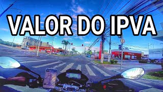 VALOR DO IPVA 2022 DE UMA BMW G 310 GS [upl. by Uon835]