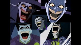 DC Animated Universe ULTIMATE Joker Laugh Compilation MARK HAMILL [upl. by Niras]