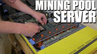 Crypto Mining Pool Server Setup Vlog 1 [upl. by Latif183]