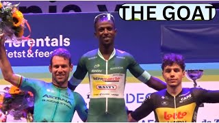 Biniam Girmay With Another Wins In Herentals 2024 African Pride [upl. by Alessig]