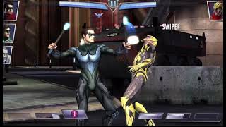 Sinestro vs nightwing  injustice gameplay  injustice gods among us [upl. by Nolava]